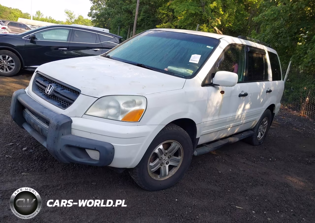 2003 Honda Pilot Ex VIN:2HKYF18413H583118 - 2