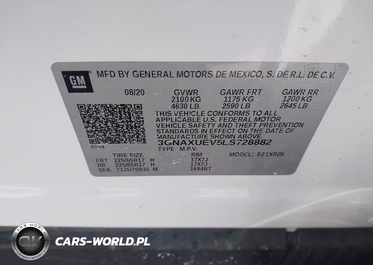 2020 Chevrolet Equinox Awd Lt 1.5L Turbo VIN:3GNAXUEV5LS728882 - 9