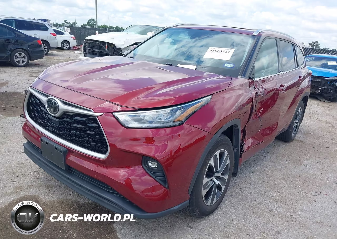 2020 Toyota Highlander Xle VIN:5TDGZRBH5LS001786 - 2