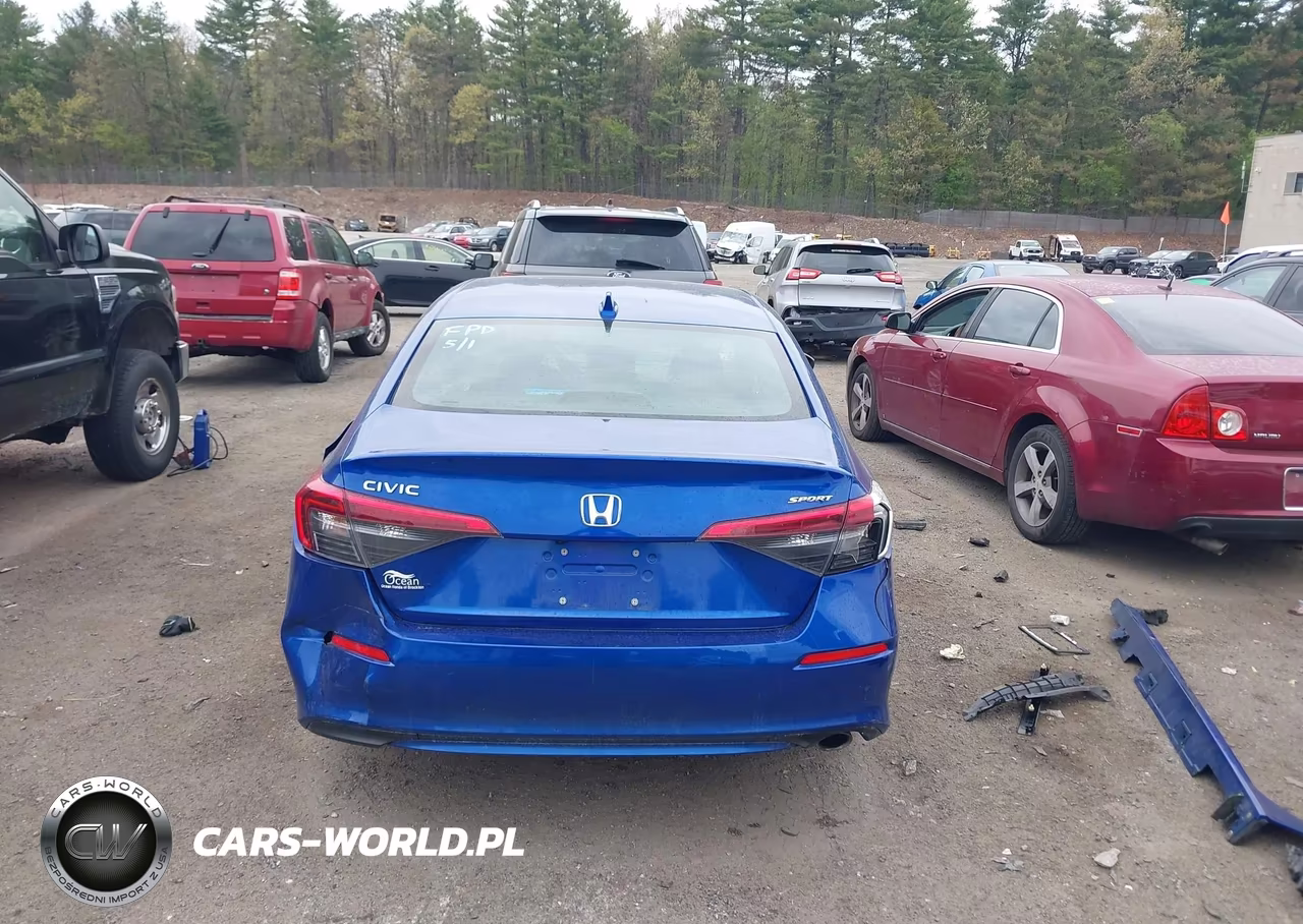 2022 Honda Civic Sport VIN:2HGFE2F53NH515590 - 17