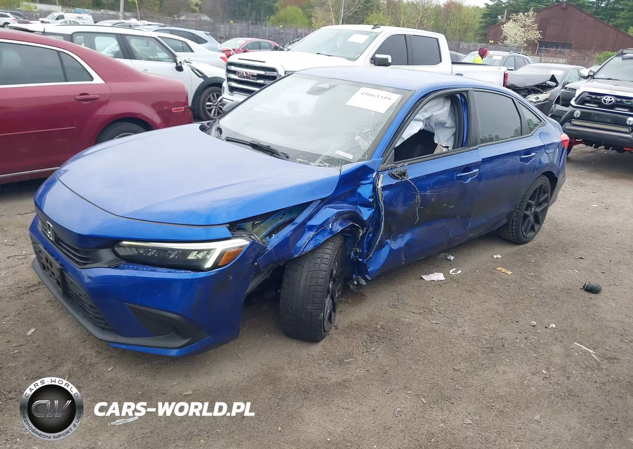 2022 Honda Civic Sport VIN:2HGFE2F53NH515590 - 2