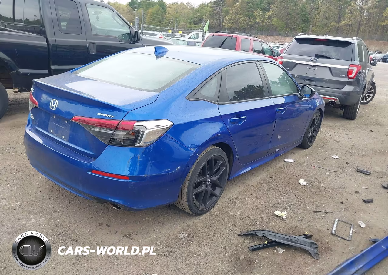 2022 Honda Civic Sport VIN:2HGFE2F53NH515590 - 4
