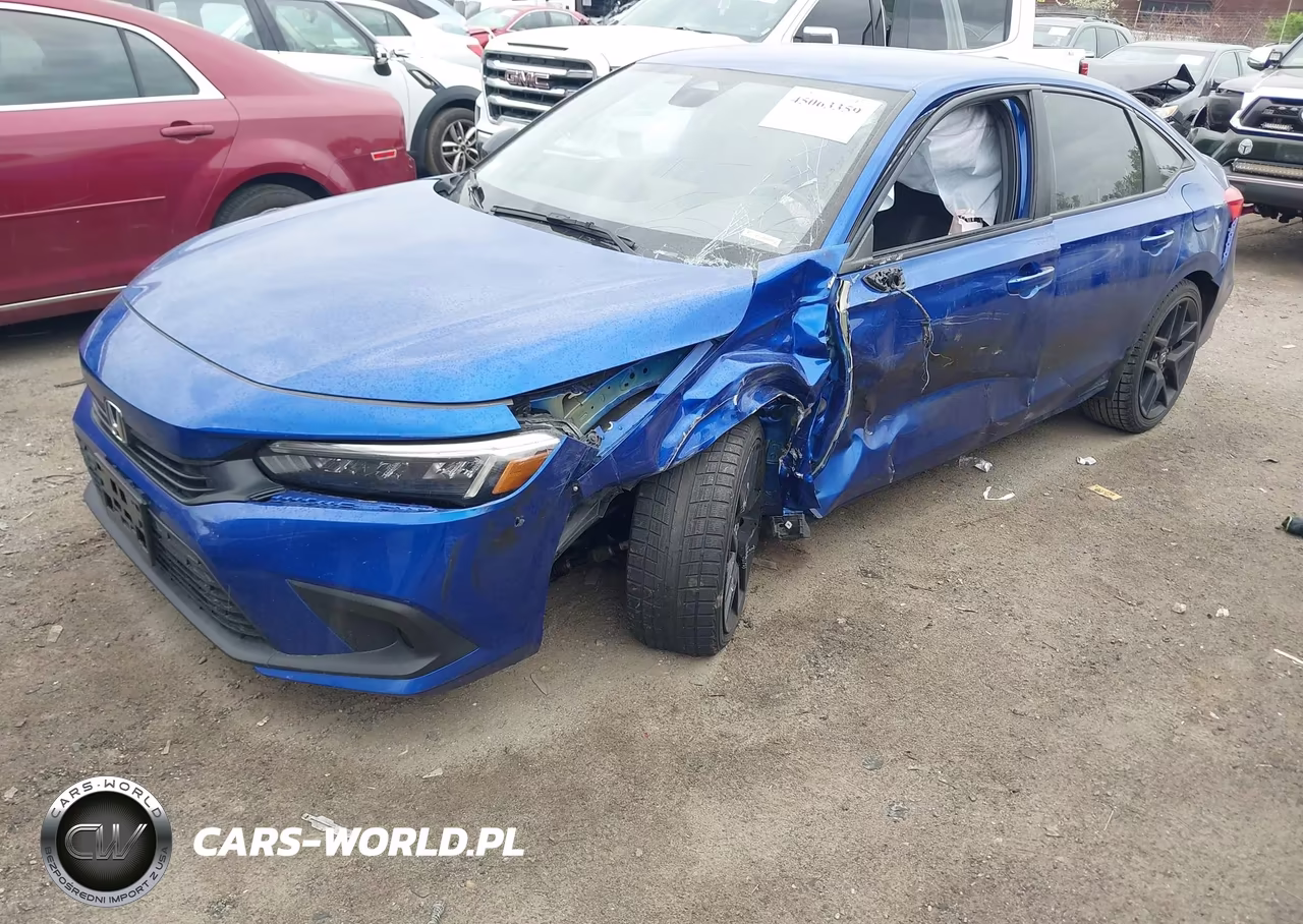 2022 Honda Civic Sport VIN:2HGFE2F53NH515590 - 6