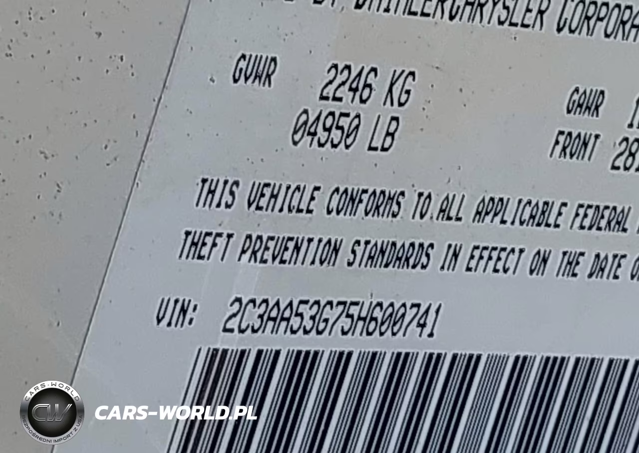 2005 Chrysler 300 Touring VIN:2C3AA53G75H600741 - 9