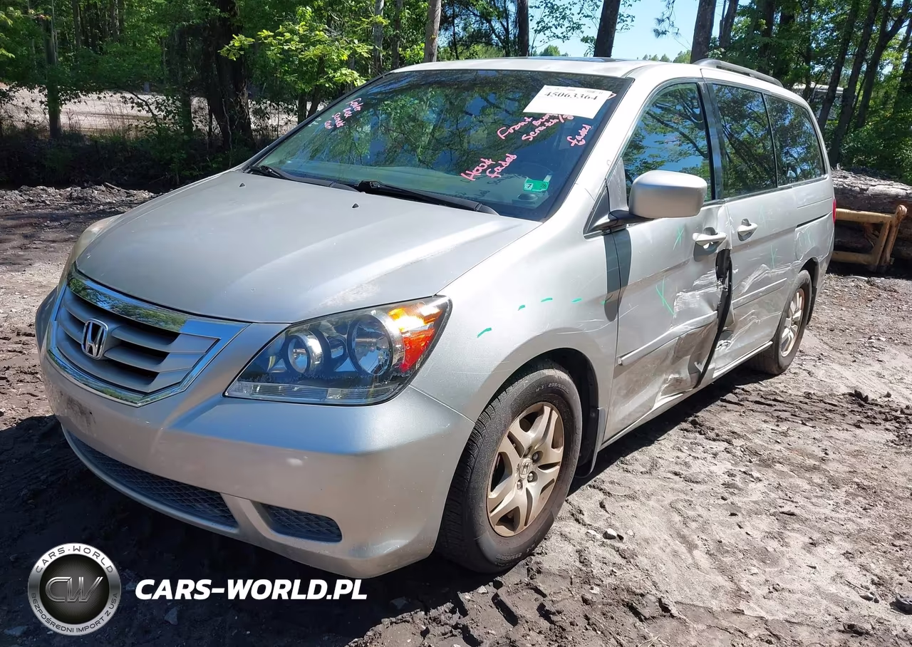 2008 Honda Odyssey Ex-L VIN:5FNRL387X8B112237 - 2