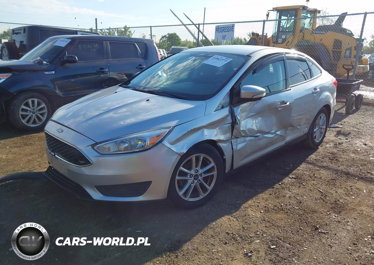 2016 Ford Focus Se VIN:1FADP3F21GL377944 - 2