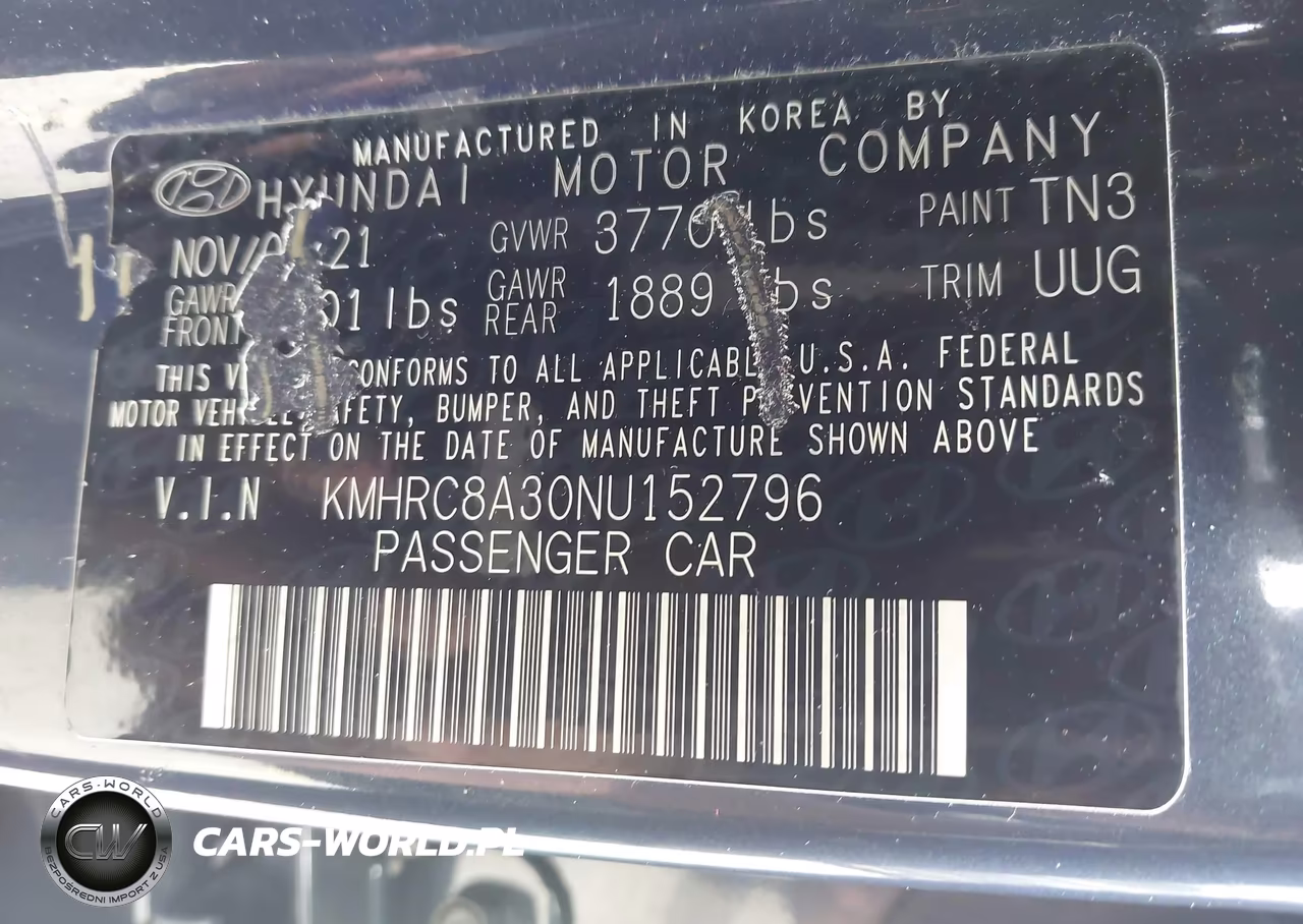 2022 Hyundai Venue Limited VIN:KMHRC8A30NU152796 - 9