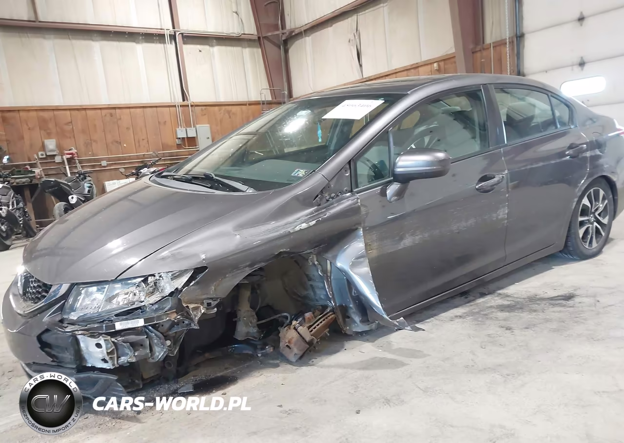 2015 Honda Civic Ex VIN:19XFB2F86FE055775 - 18