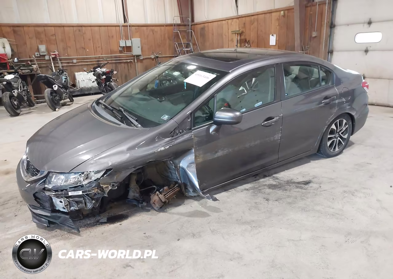 2015 Honda Civic Ex VIN:19XFB2F86FE055775 - 2