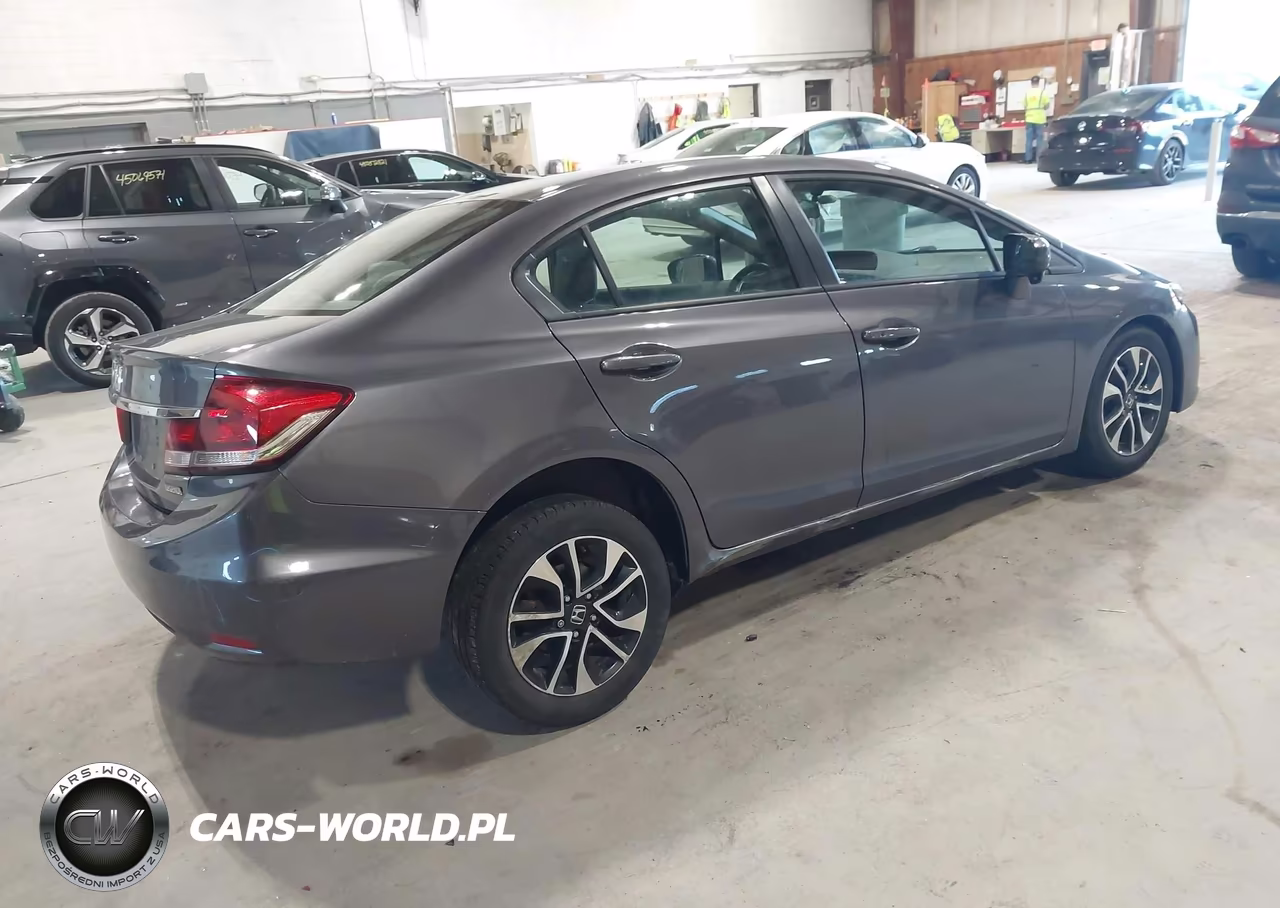 2015 Honda Civic Ex VIN:19XFB2F86FE055775 - 4