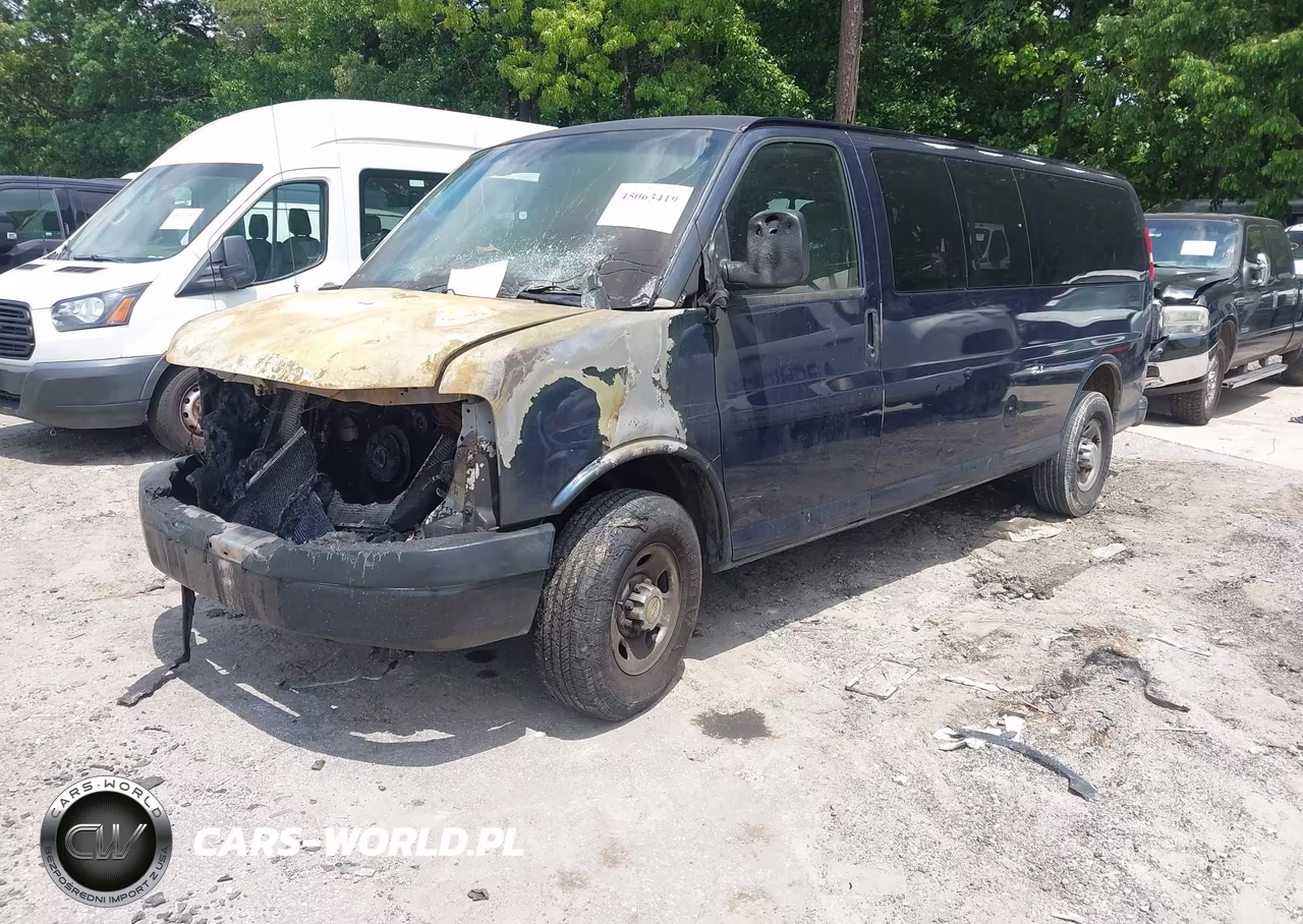 2009 Chevrolet Express 3500 Ls VIN:1GAHG39K091161890 - 2
