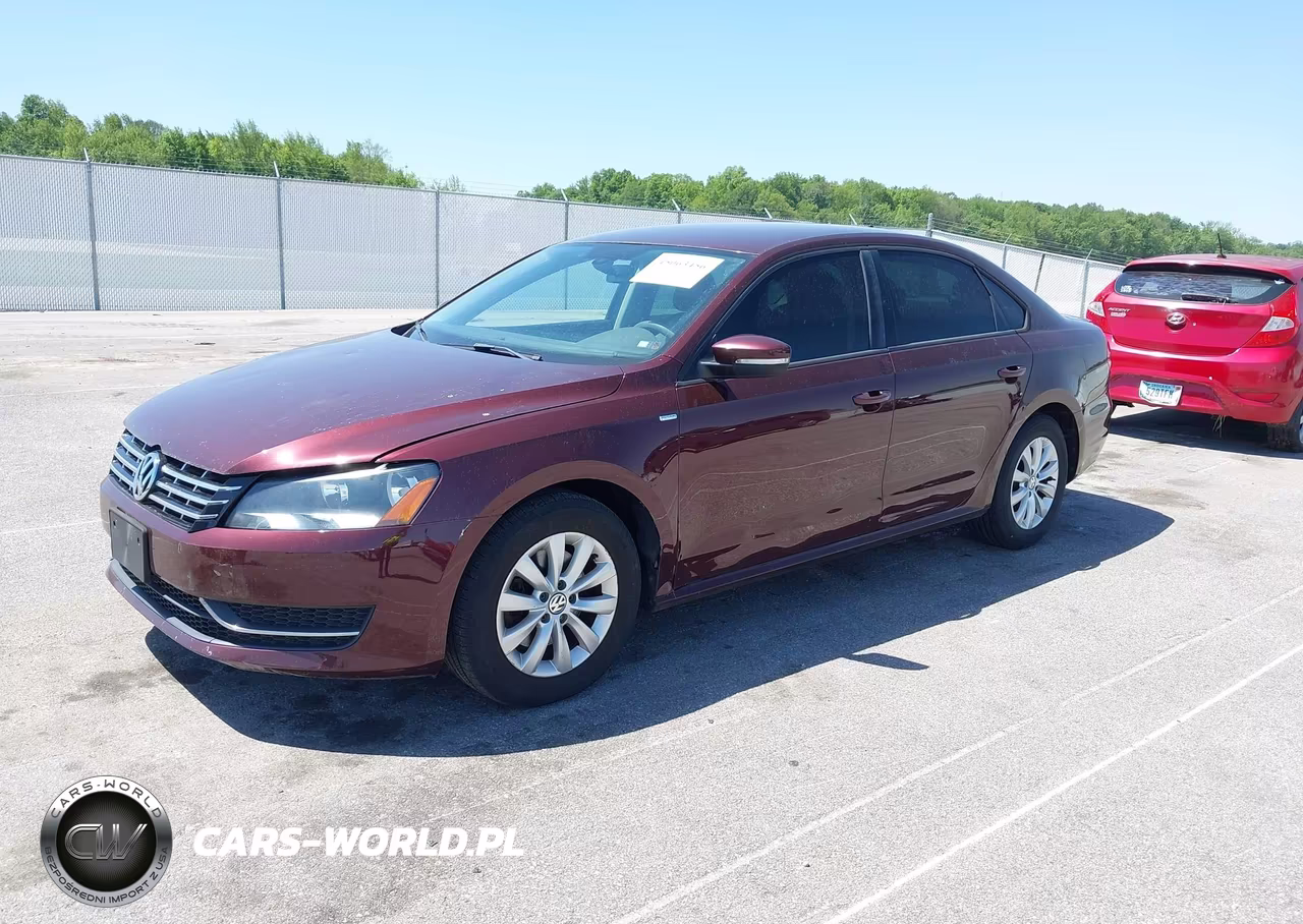 2014 Volkswagen Passat 1.8T Wolfsburg Edition VIN:1VWAT7A39EC102073 - 2