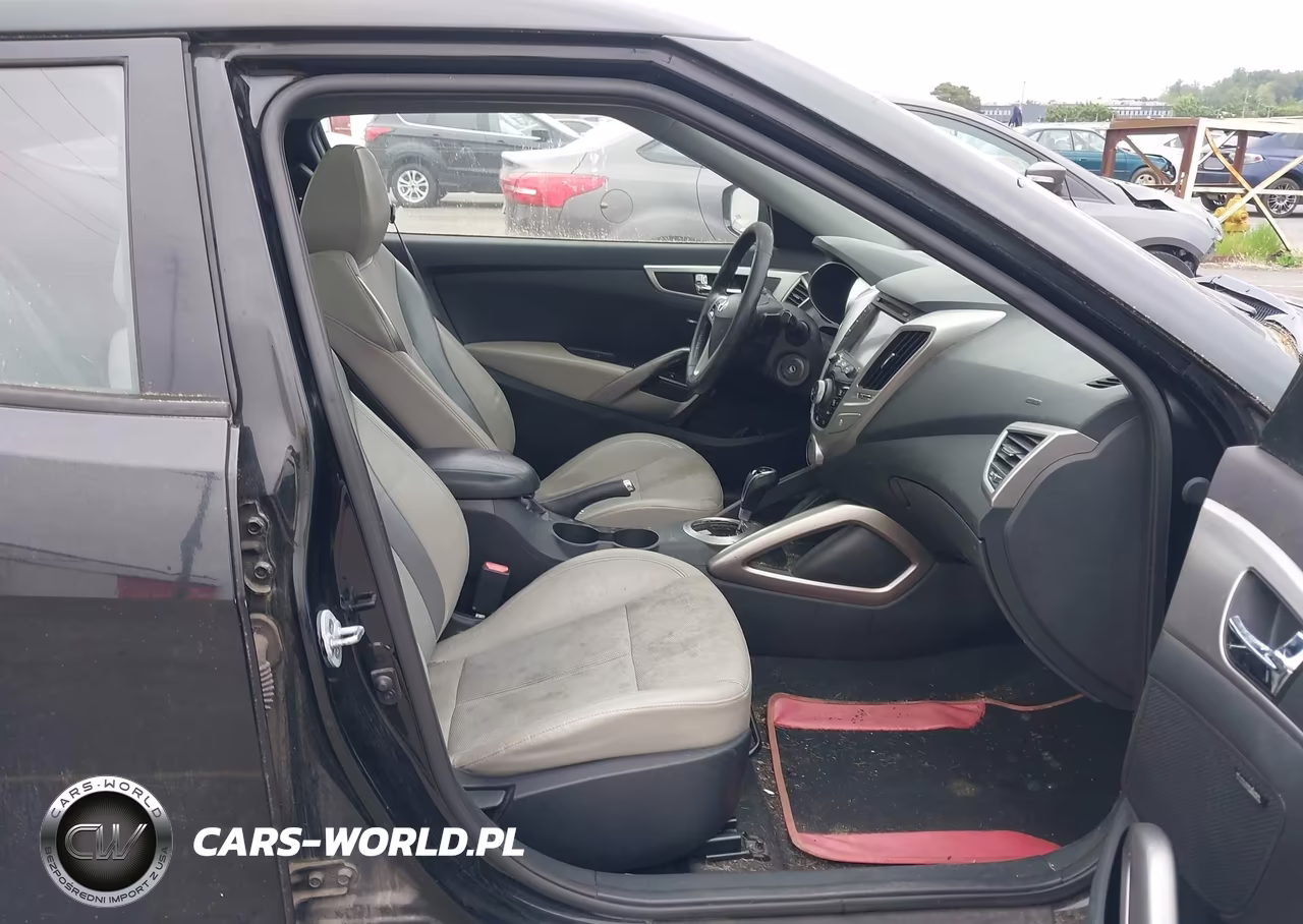 2013 Hyundai Veloster Base W-Gray VIN:KMHTC6AD1DU088429 - 5