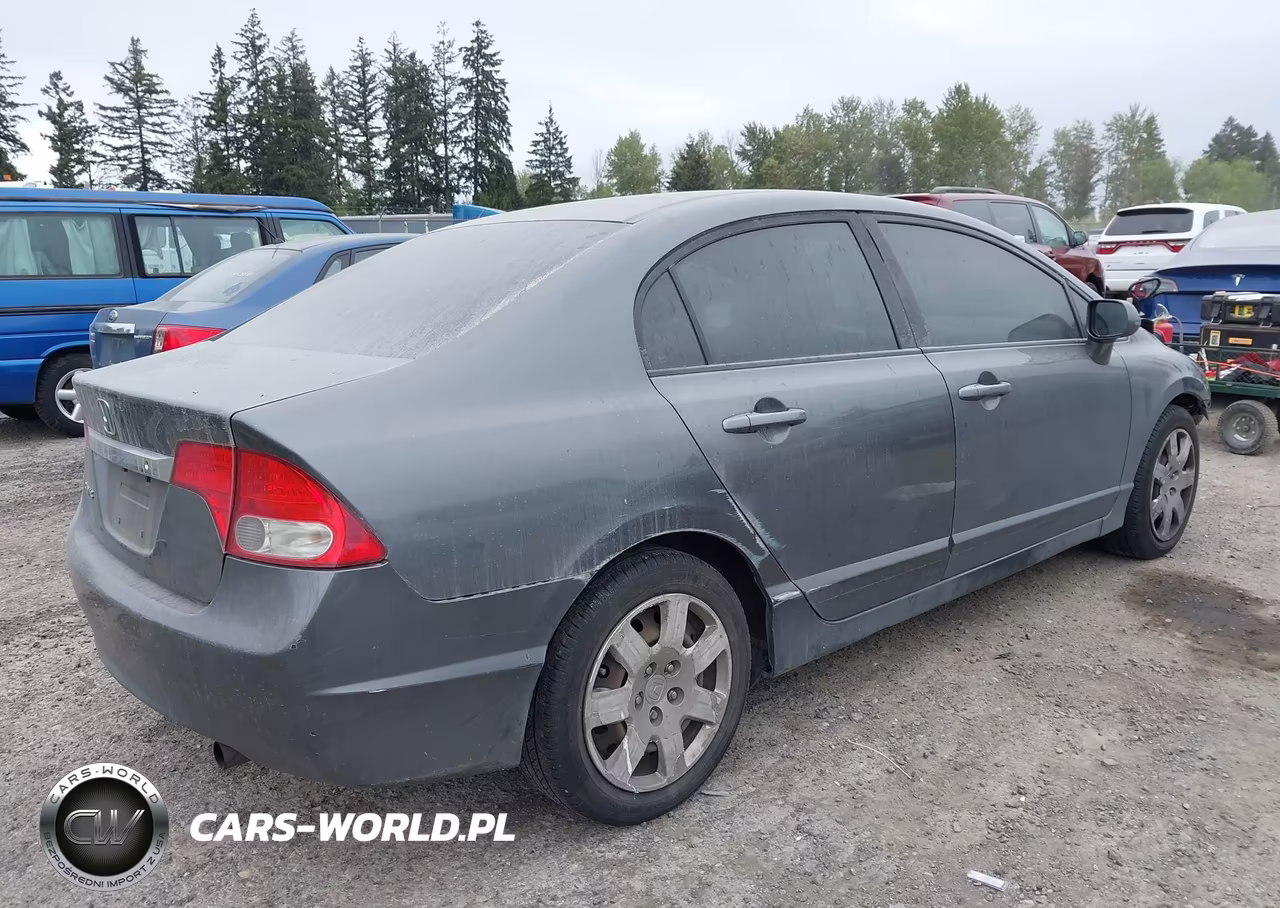 2010 Honda Civic Lx VIN:19XFA1F58AE048354 - 4