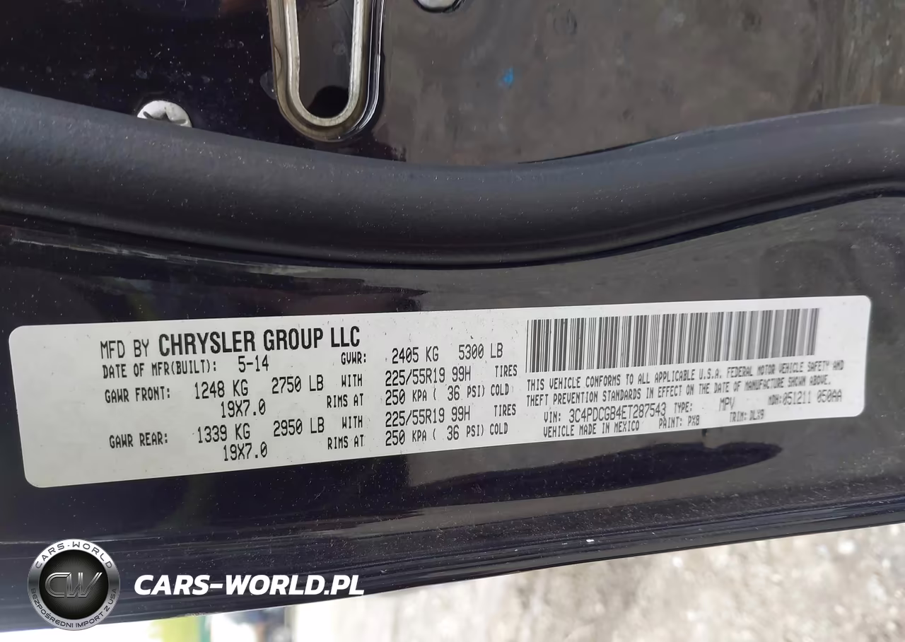 2014 Dodge Journey Crossroad VIN:3C4PDCGB4ET287543 - 9