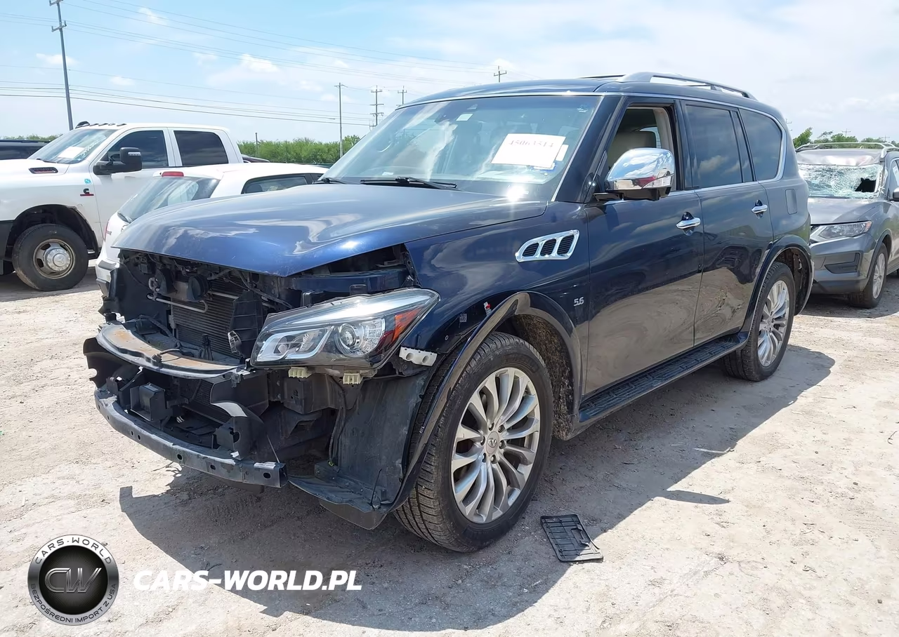 2017 Infiniti Qx80 VIN:JN8AZ2NE7H9158762 - 2