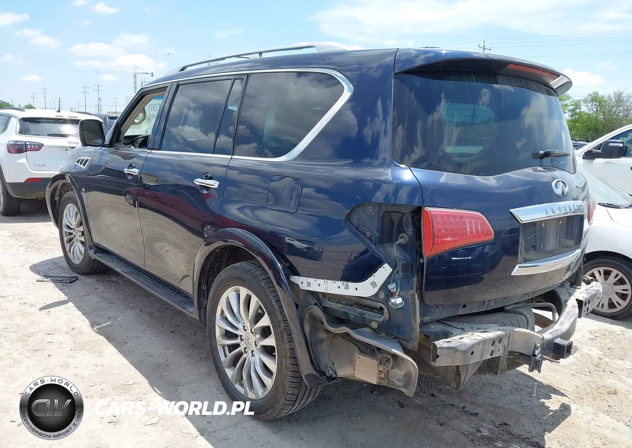 2017 Infiniti Qx80 VIN:JN8AZ2NE7H9158762 - 3