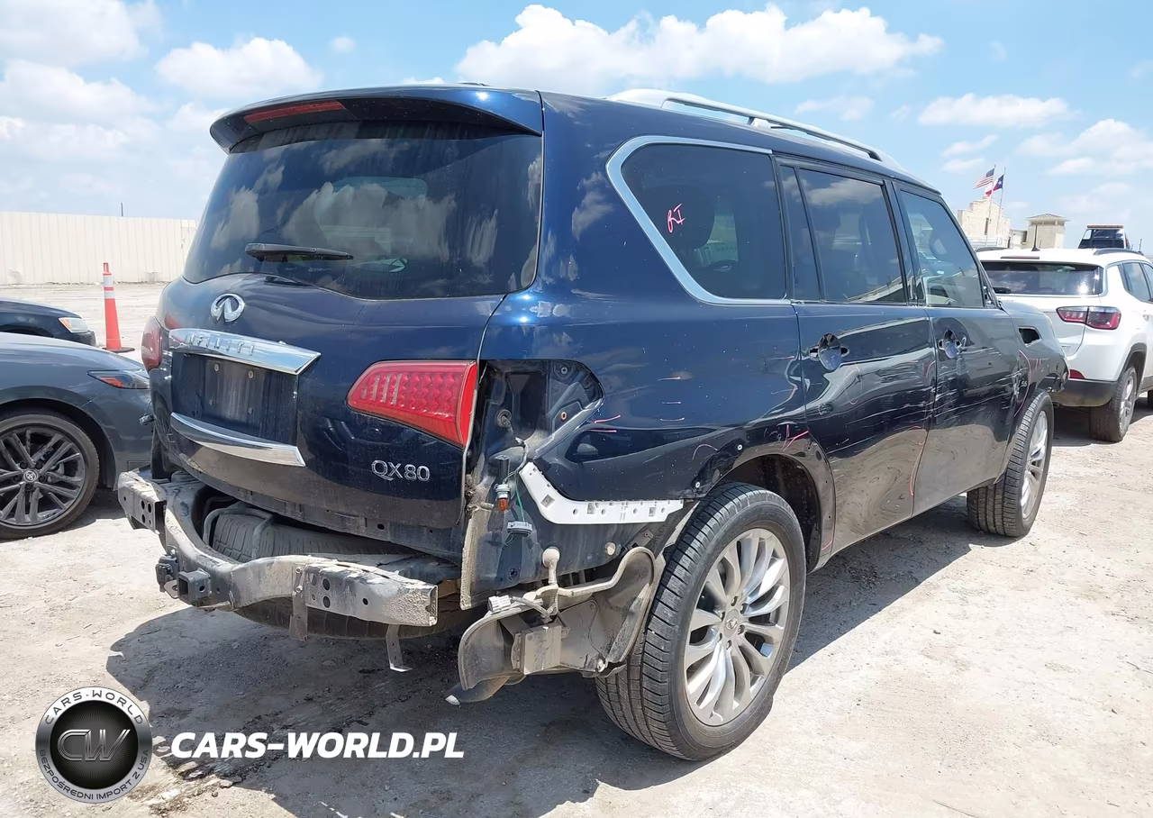 2017 Infiniti Qx80 VIN:JN8AZ2NE7H9158762 - 4