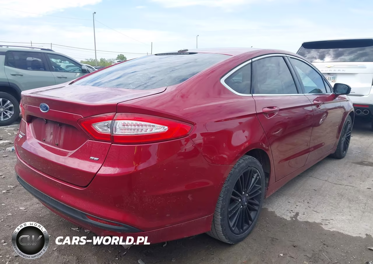 2016 Ford Fusion Se VIN:3FA6P0HD9GR110722 - 4