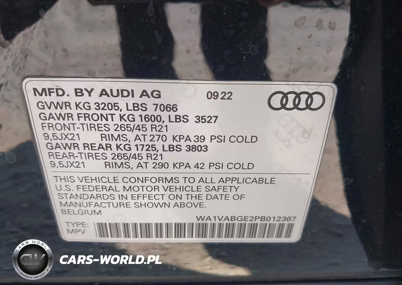 2023 Audi E-Tron Premiumwe VIN:WA1VABGE2PB012367 - 9