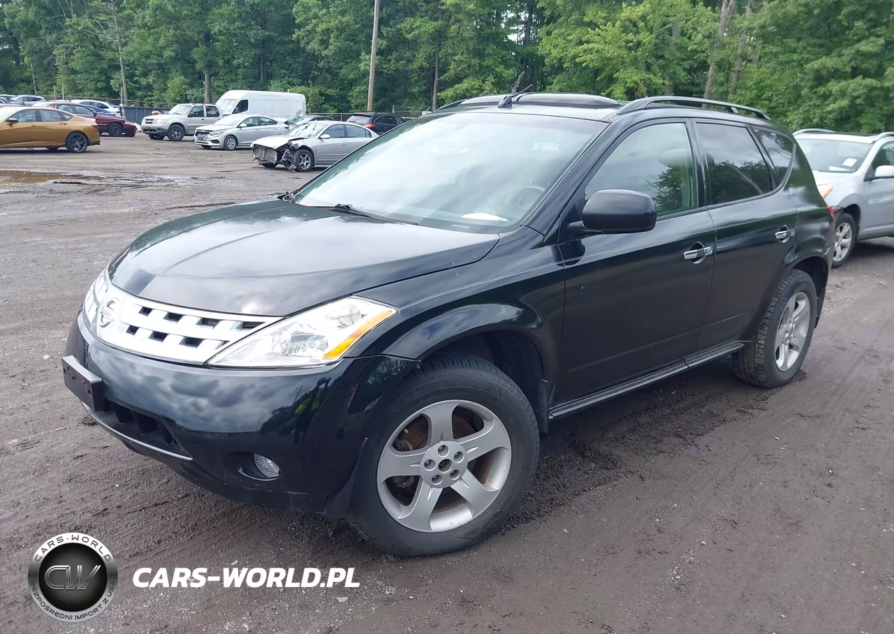2004 Nissan Murano Sl VIN:JN8AZ08WX4W313148 - 2