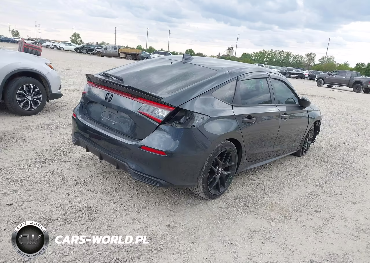 2025 Honda Civic Sedan Sport VIN:19XFL2H80SE022503 - 4