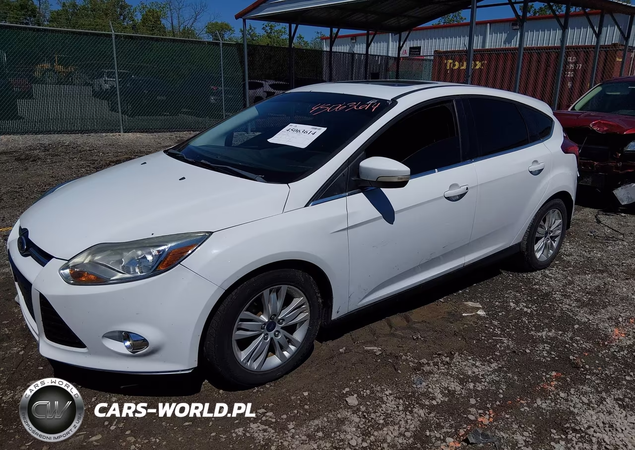 2012 Ford Focus Sel VIN:1FAHP3M25CL348462 - 2