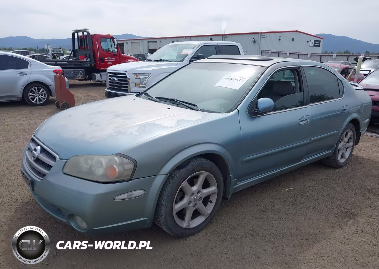 2002 Nissan Maxima Se VIN:JN1DA31A02T307146 - 2