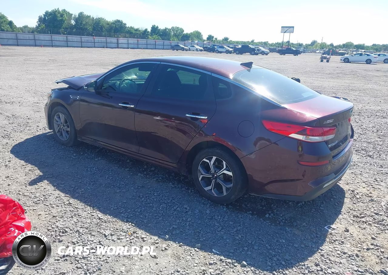 2020 Kia Optima Lx VIN:5XXGT4L34LG451597 - 3