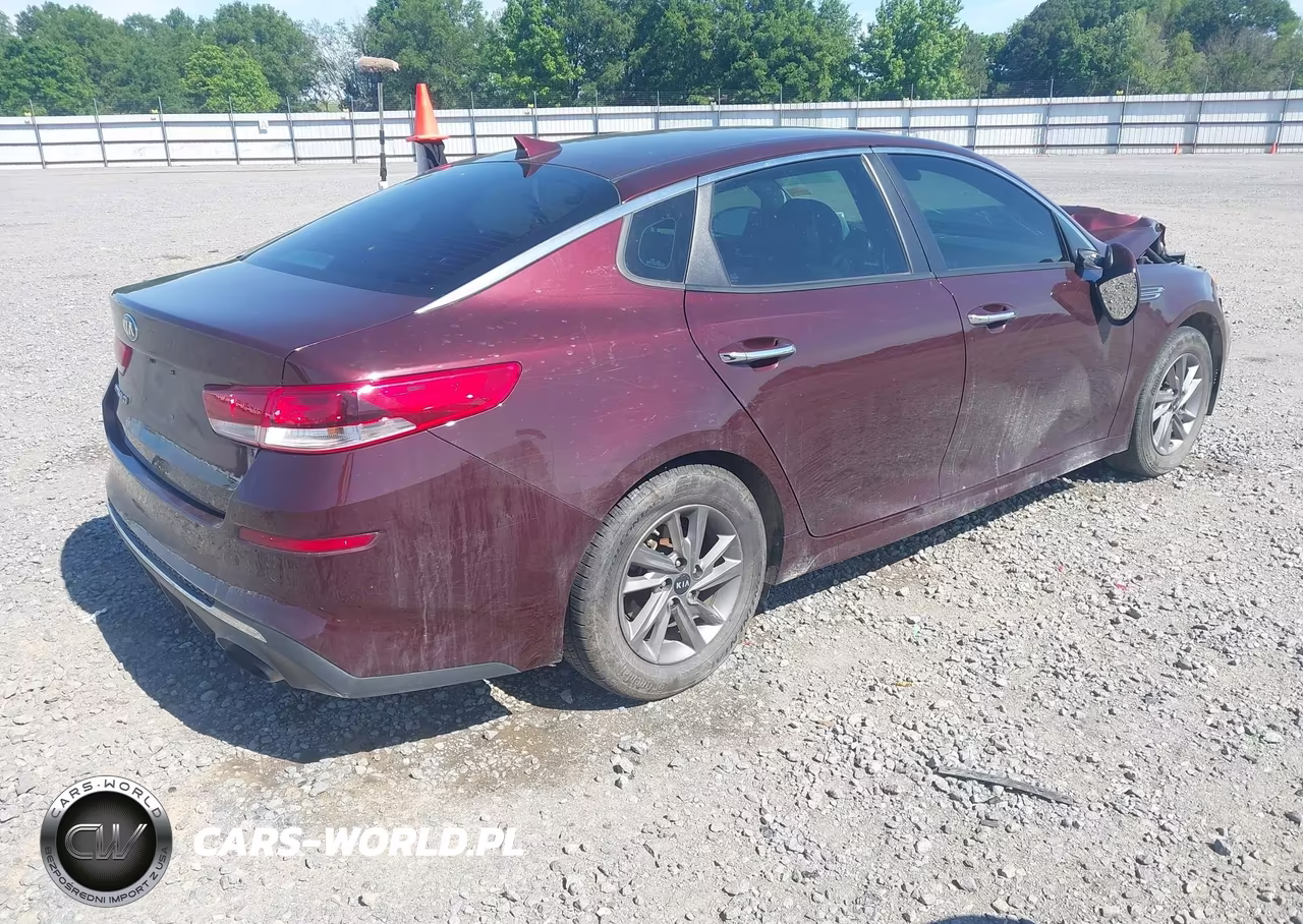 2020 Kia Optima Lx VIN:5XXGT4L34LG451597 - 4