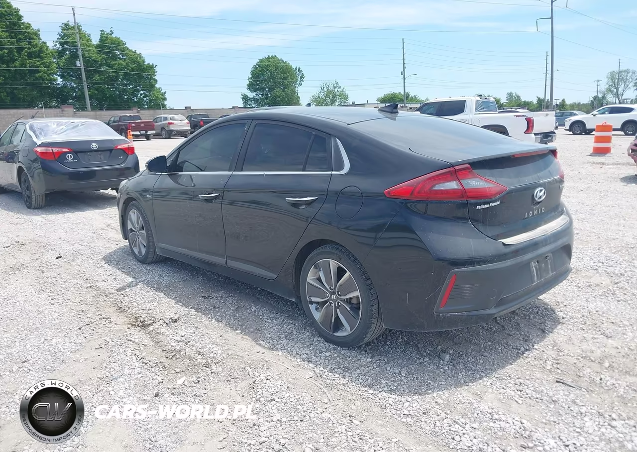 2018 Hyundai Ioniq Hybrid Limited VIN:KMHC85LC9JU059840 - 3
