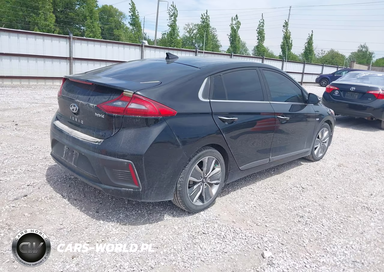 2018 Hyundai Ioniq Hybrid Limited VIN:KMHC85LC9JU059840 - 4