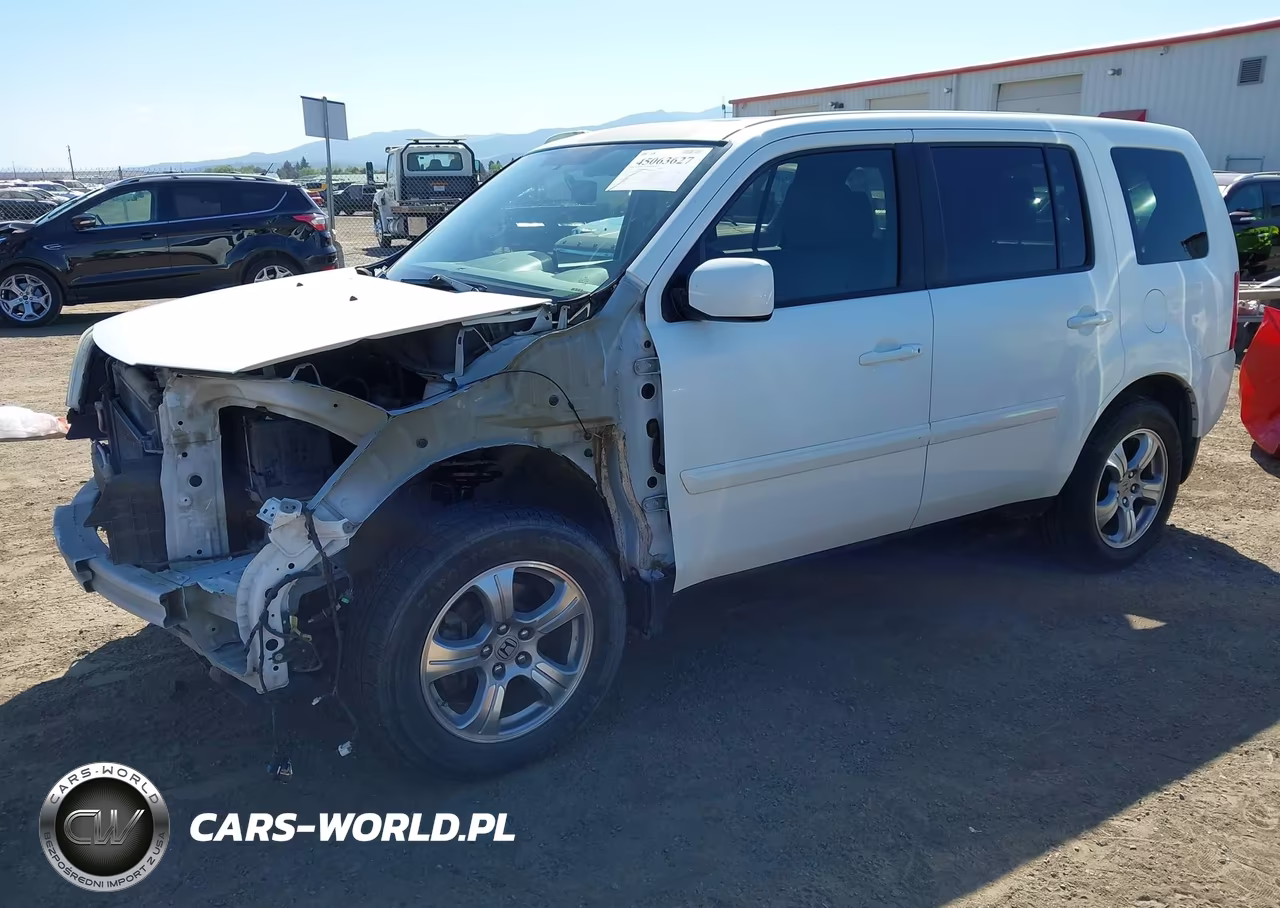2015 Honda Pilot Ex-L VIN:5FNYF4H54FB039497 - 2