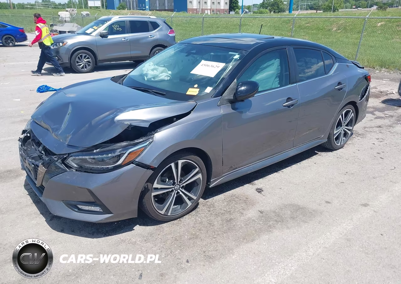 2023 Nissan Sentra Sr Xtronic Cvt VIN:3N1AB8DV5PY261744 - 2