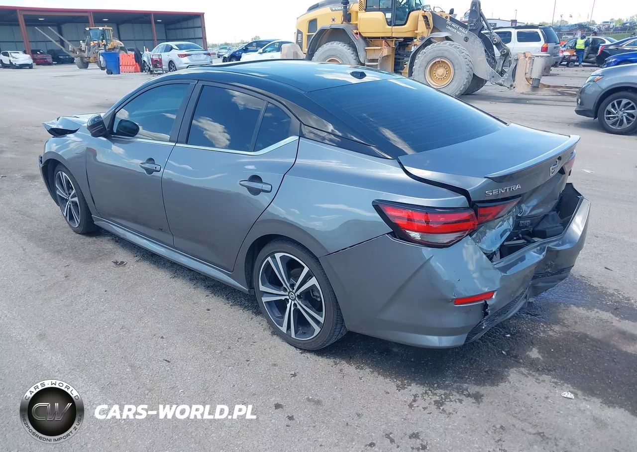 2023 Nissan Sentra Sr Xtronic Cvt VIN:3N1AB8DV5PY261744 - 3