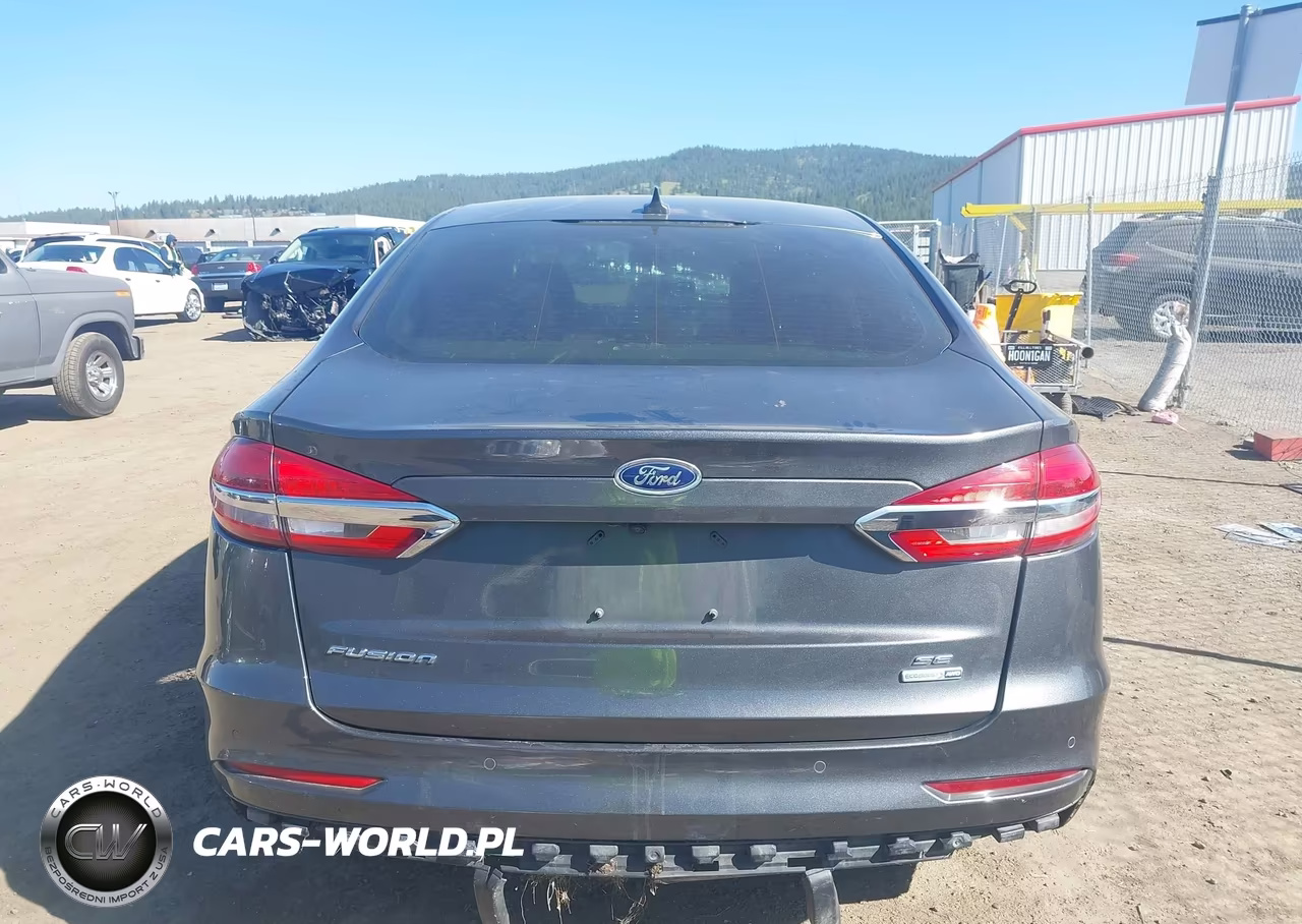 2019 Ford Fusion Se VIN:3FA6P0T98KR136269 - 16