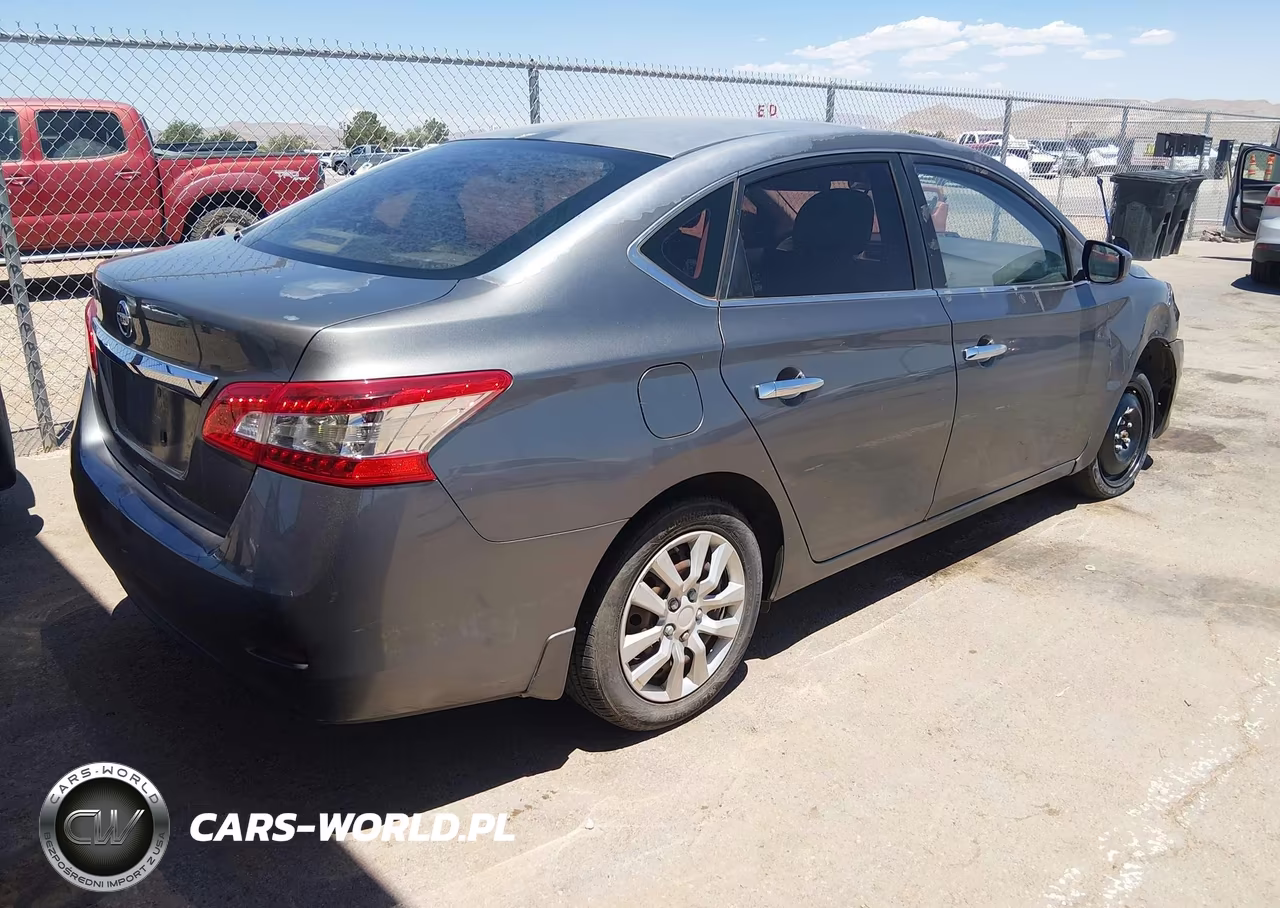 2015 Nissan Sentra S VIN:3N1AB7AP9FY354460 - 4