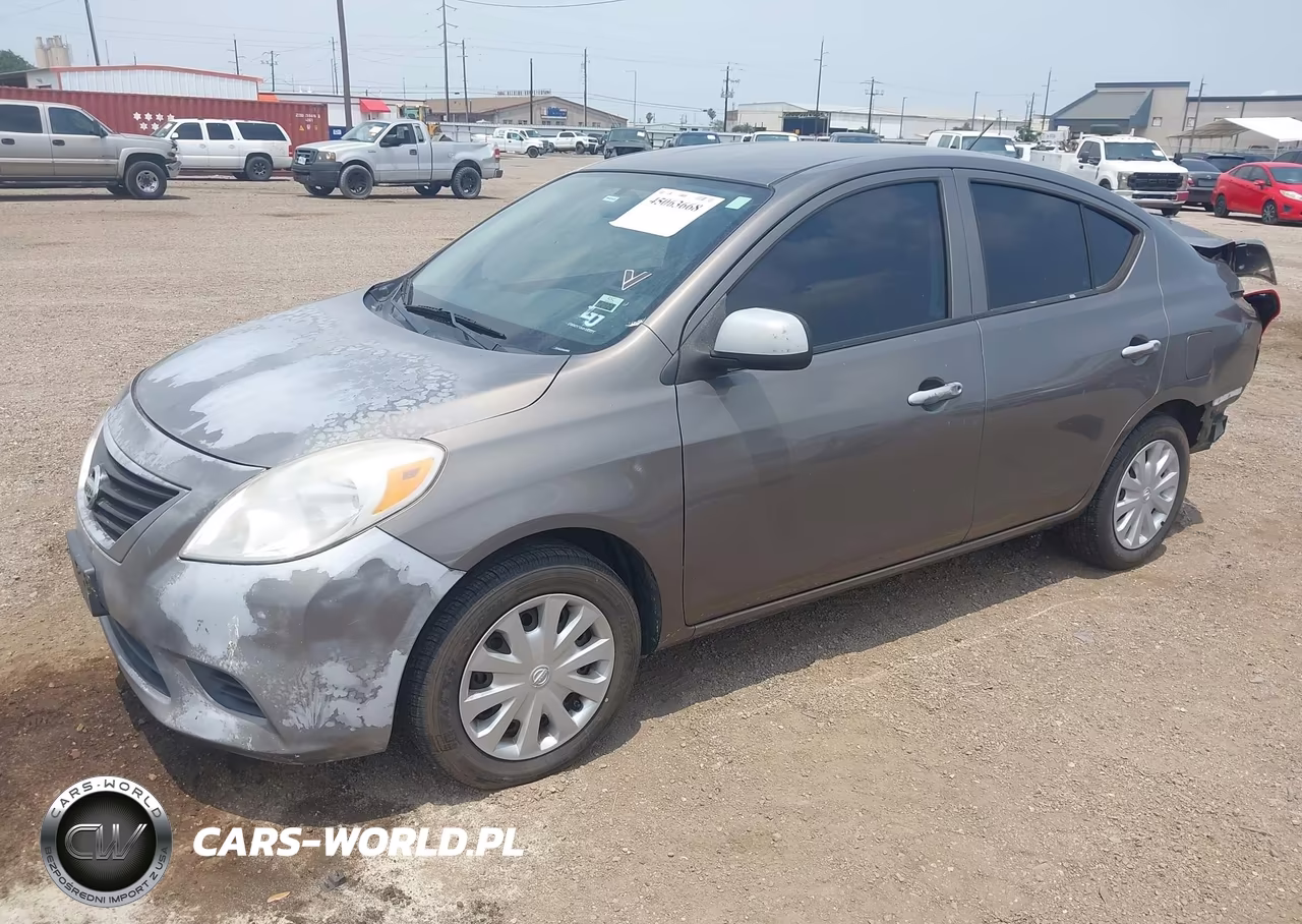 2014 Nissan Versa 1.6 S+ VIN:3N1CN7AP9EL869633 - 2