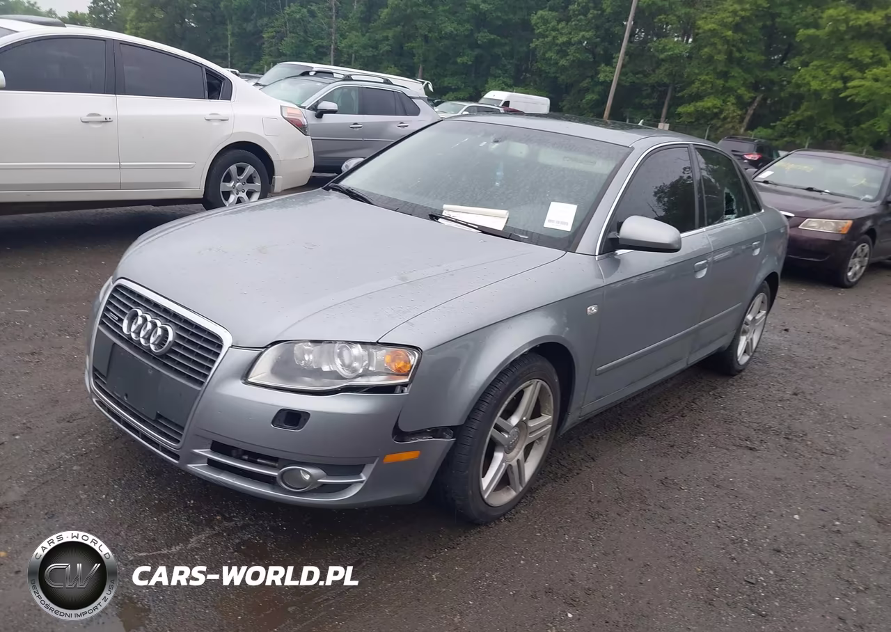 2007 Audi A4 2.0T VIN:WAUDF78E57AO59300 - 2