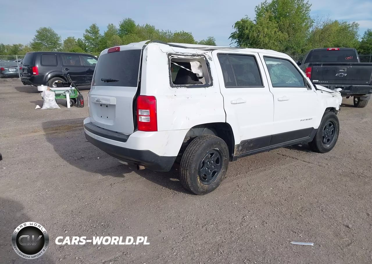 2017 Jeep Patriot Sport Fwd VIN:1C4NJPBA1HD211858 - 4