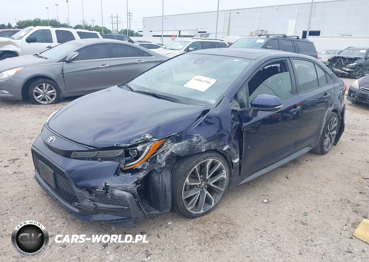2020 Toyota Corolla Se VIN:JTDP4RCE0LJ012226 - 2