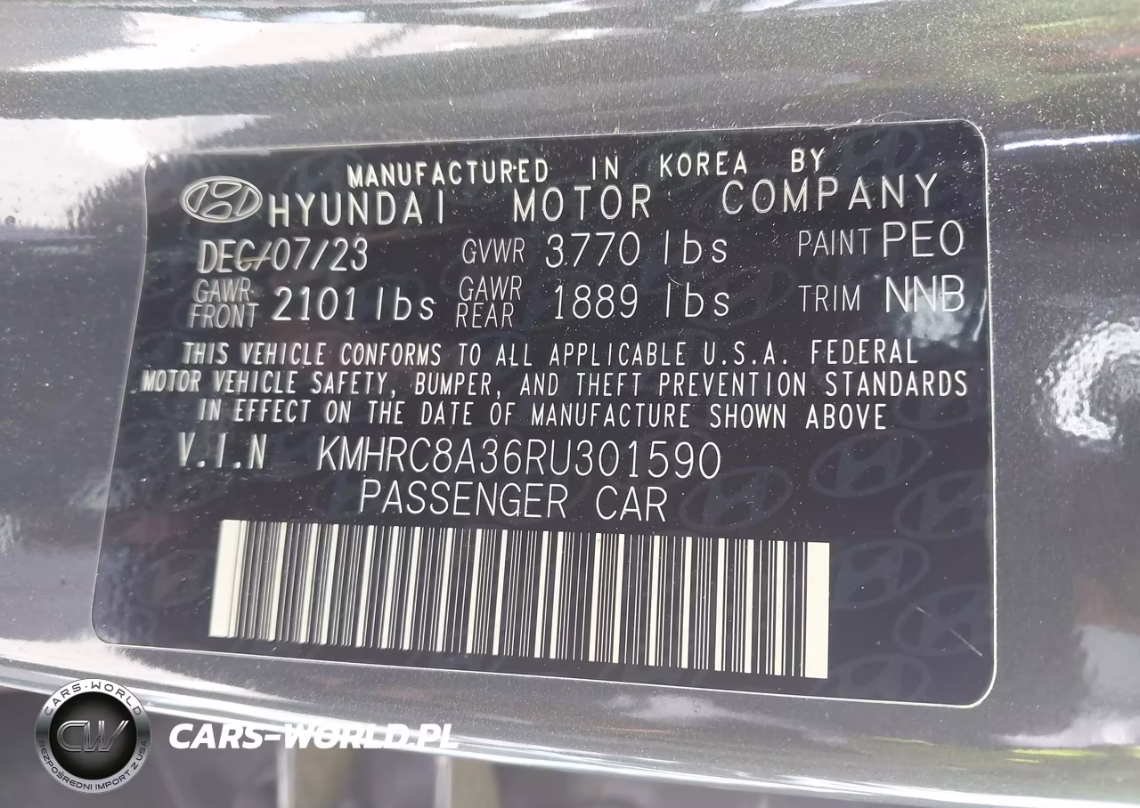 2024 Hyundai Venue Limited VIN:KMHRC8A36RU301590 - 9