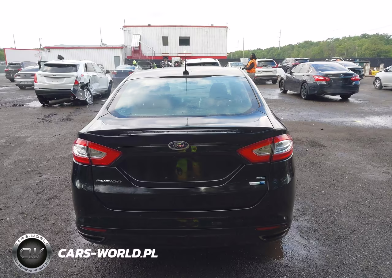 2016 Ford Fusion Se VIN:3FA6P0T99GR338450 - 16