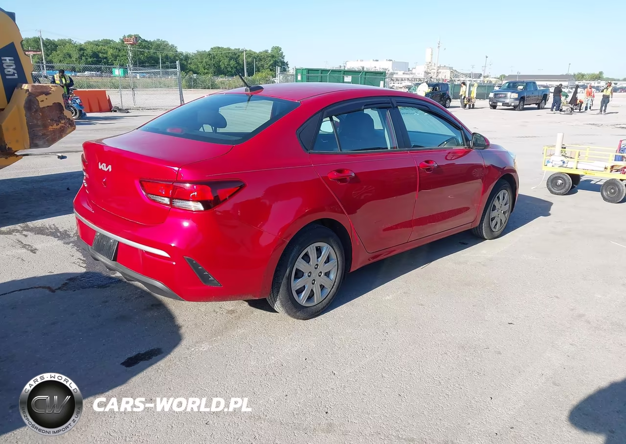 2023 Kia Rio S VIN:3KPA24AD5PE521840 - 4