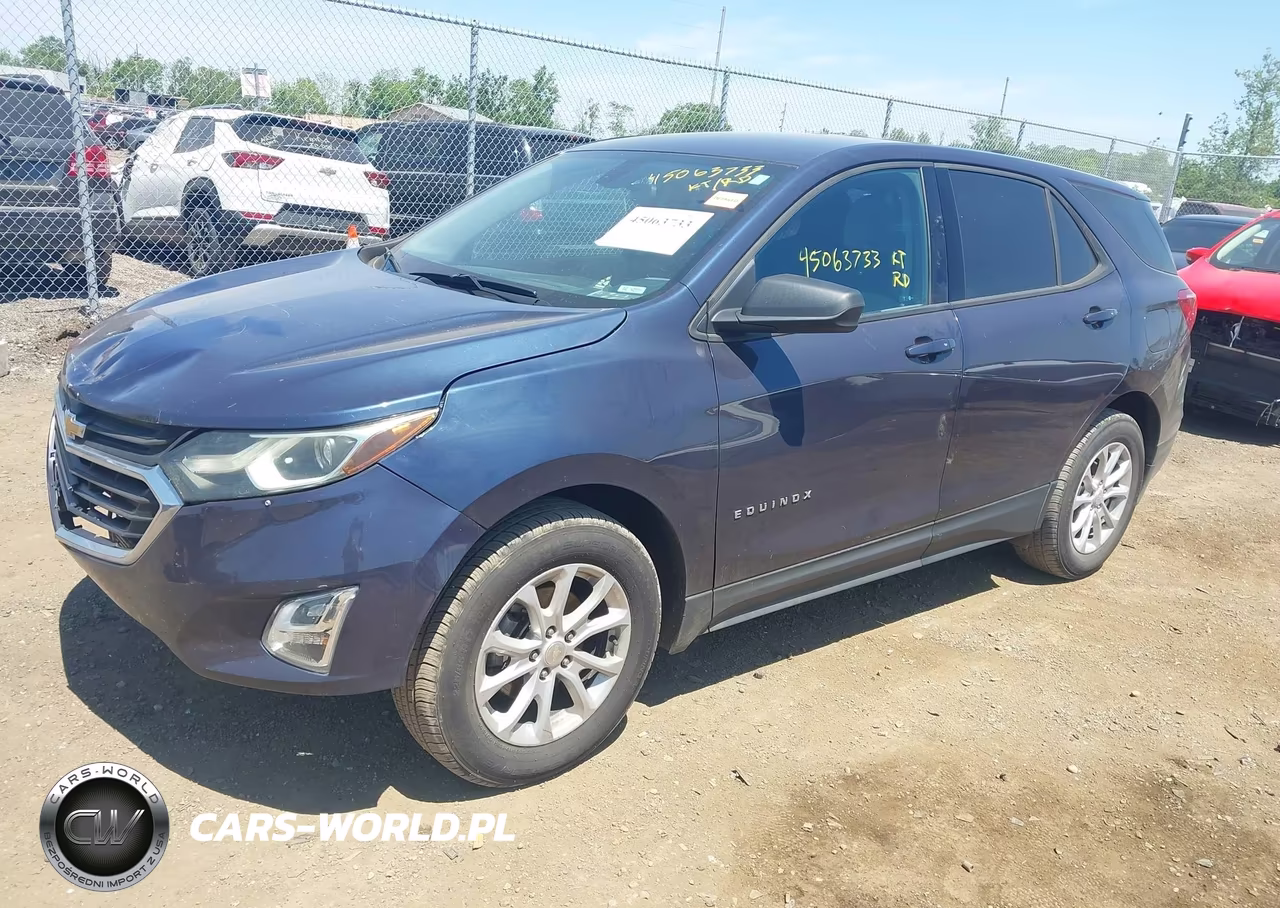2018 Chevrolet Equinox Ls VIN:3GNAXHEV6JL360811 - 2