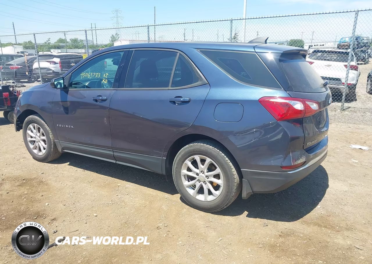 2018 Chevrolet Equinox Ls VIN:3GNAXHEV6JL360811 - 3