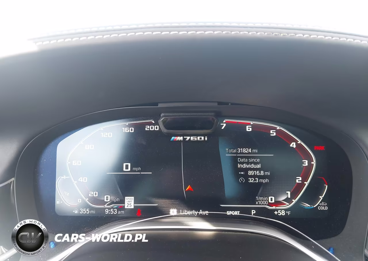 2021 BMW M760I xDrive VIN:WBA7U6C04MCF49996 - 7