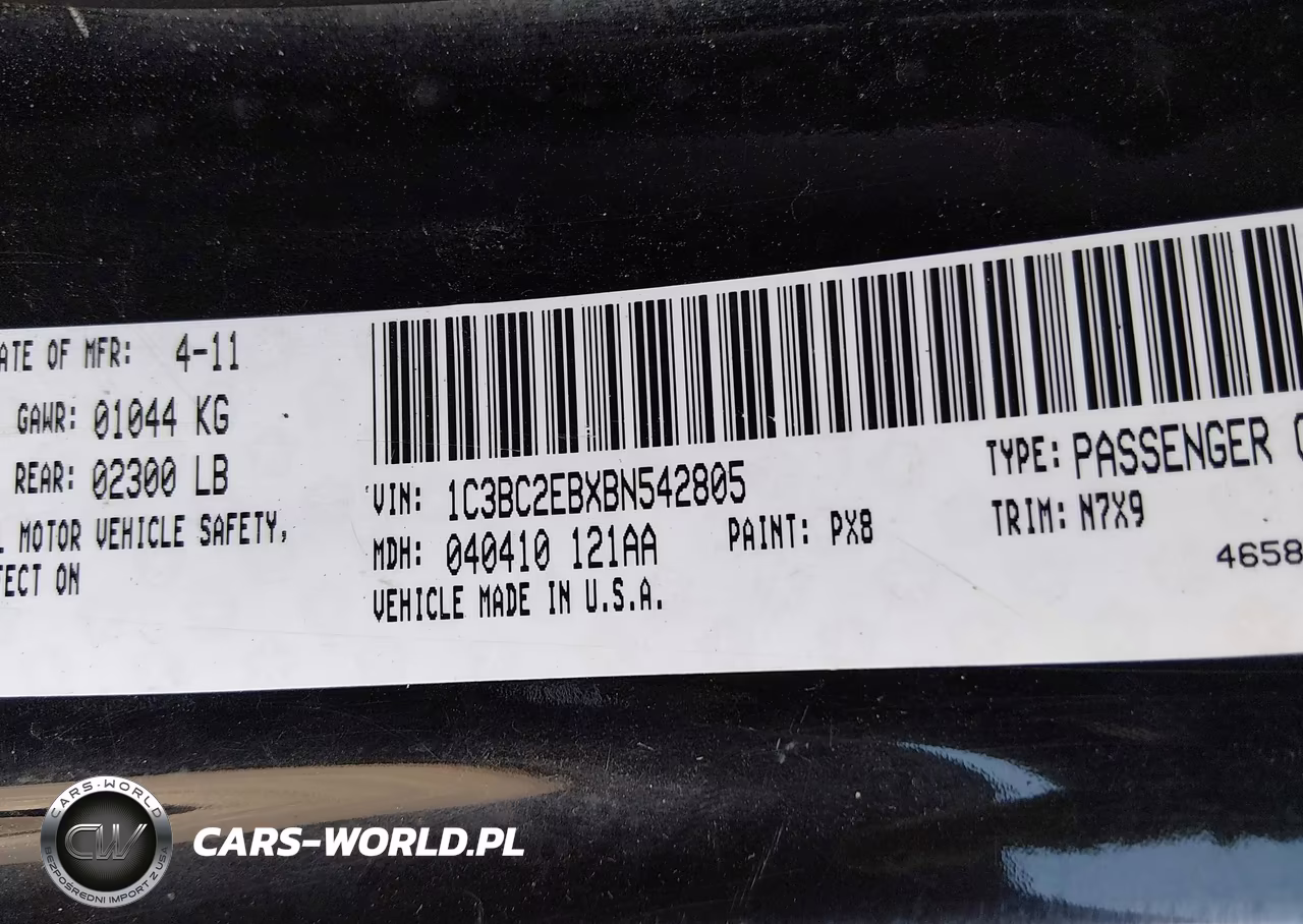 2011 Chrysler 200 Touring VIN:1C3BC2EBXBN542805 - 9