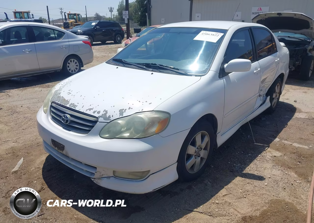 2003 Toyota Corolla S VIN:1NXBR32E63Z015992 - 2