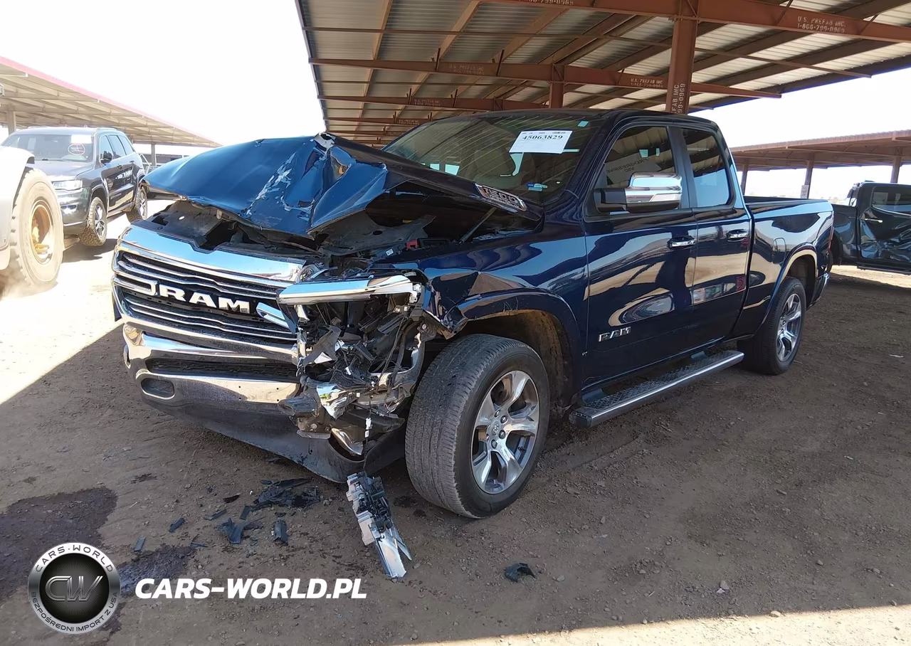 2019 Ram 1500 Laramie 4X4 6'4 Box VIN:1C6SRFDT4KN511424 - 2